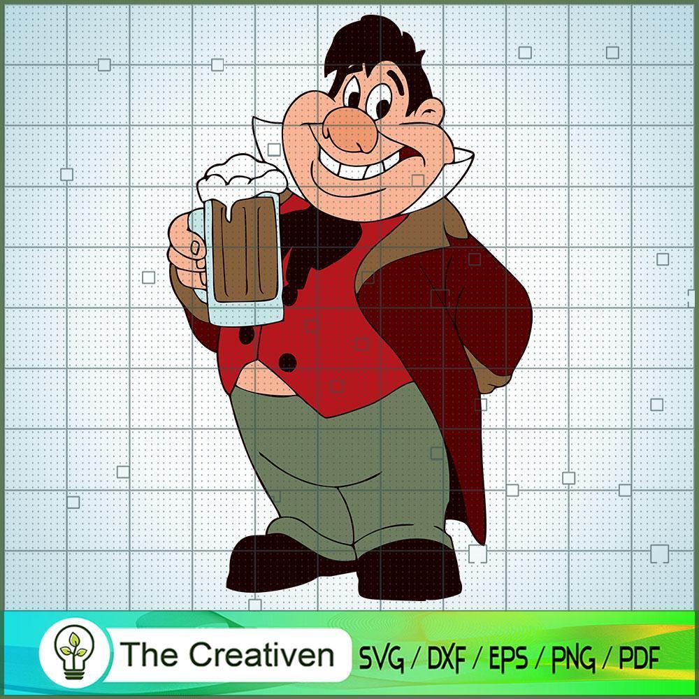 Lefou Drink Beer SVG Cut File for Cricut & Silhouette 1 Lefou Drink Beer SVG Cut File for Cricut & Silhouette