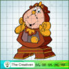 Funny Cogsworth Face SVG Cut File for Cricut & Silhouette 3 33 copy 1