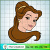 Belle Head SVG Cut File for Cricut & Silhouette 3 21 copy 1