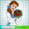 Belle And Flower SVG Cut File for Cricut & Silhouette