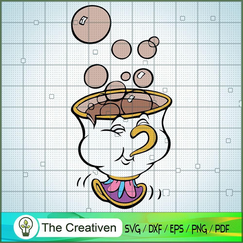 Funny Mrs.Potts SVG Cut File for Cricut & Silhouette 1 Funny Mrs.Potts SVG Cut File for Cricut & Silhouette