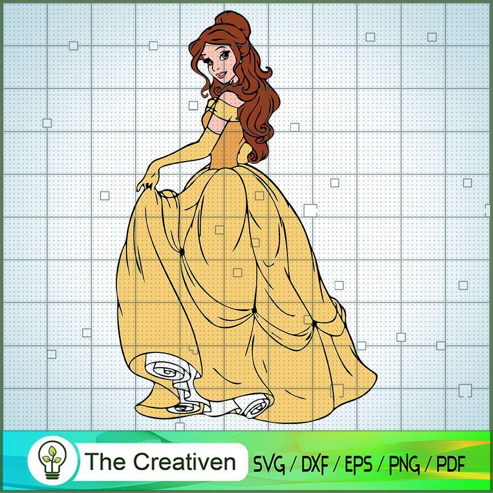 So Beautiful Belle SVG Cut File for Cricut & Silhouette 1 So Beautiful Belle SVG Cut File for Cricut & Silhouette
