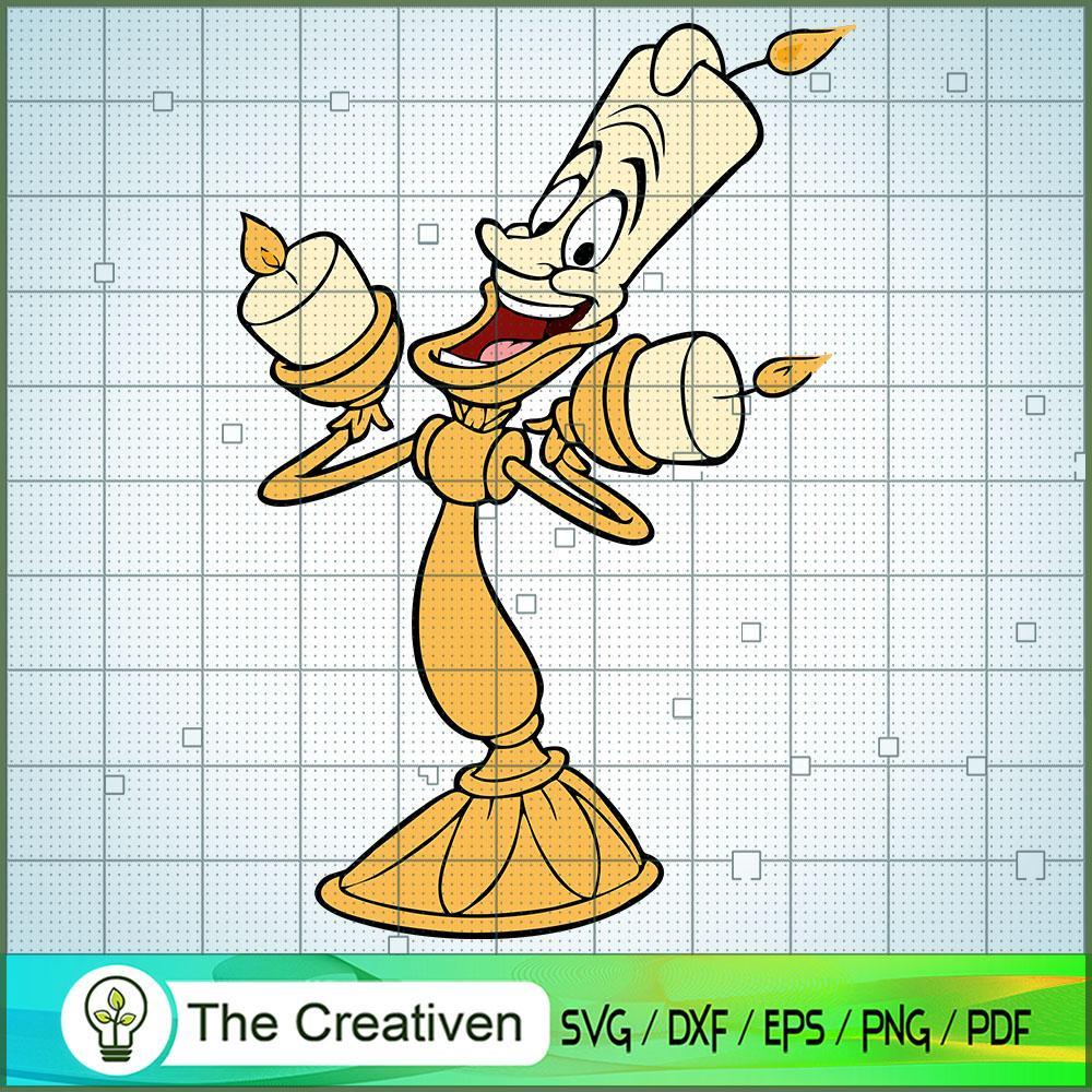 Funny Lumiere SVG Cut File for Cricut & Silhouette 1 Funny Lumiere SVG Cut File for Cricut & Silhouette