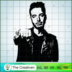 J Balvin SVG Cut File for Cricut & Silhouette
