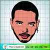 J Balvin Head SVG Cut File for Cricut & Silhouette 3 jbalvin