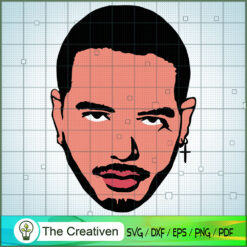 J Balvin Head SVG Cut File for Cricut & Silhouette