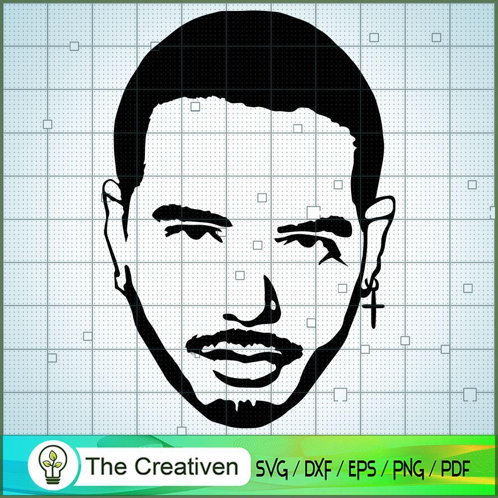 J Balvin Head Draw SVG Cut File for Cricut & Silhouette 1 J Balvin Head Draw SVG Cut File for Cricut & Silhouette