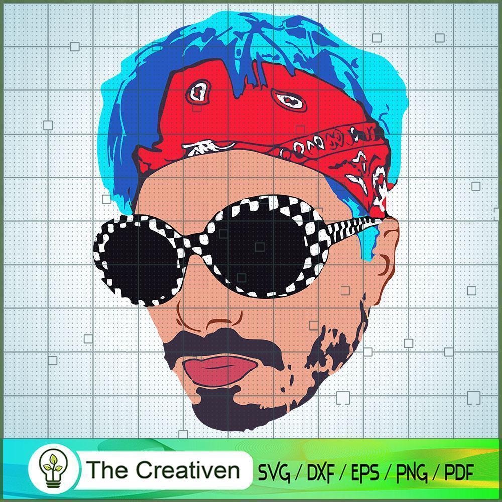 J Balvin Face Cool SVG Cut File for Cricut & Silhouette 1 J Balvin Face Cool SVG Cut File for Cricut & Silhouette