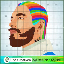 J Balvin LGBT SVG Cut File for Cricut & Silhouette