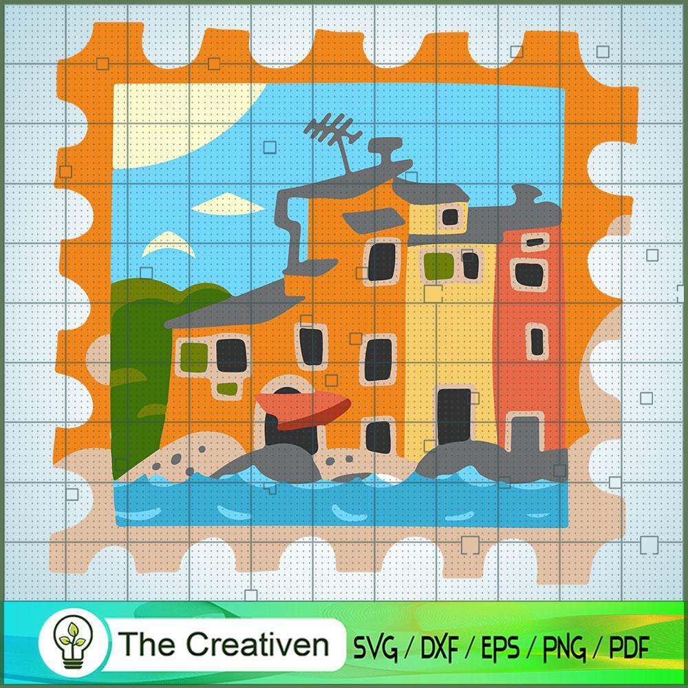 Stamp Of The Film SVG, Luca SVG, Cartoon SVG 1 Stamp Of The Film SVG, Luca SVG, Cartoon SVG