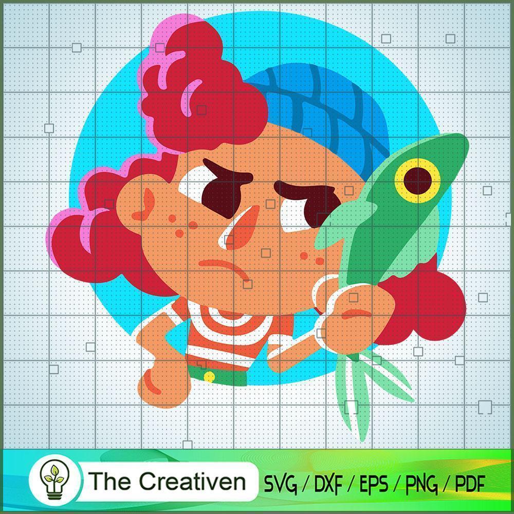 Giulia Marcovaldo Take Fish SVG, Luca SVG, Cartoon SVG 1 Giulia Marcovaldo Take Fish SVG, Luca SVG, Cartoon SVG