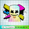 Colorful Marshmello Background SVG, Marshmello SVG, DJ SVG, Producer SVG 2 dj marshmello 008 02 copy