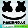 Marshmello Face SVG, Marshmello SVG, DJ SVG, Producer SVG 2 DJ marshmello 08.svg copy