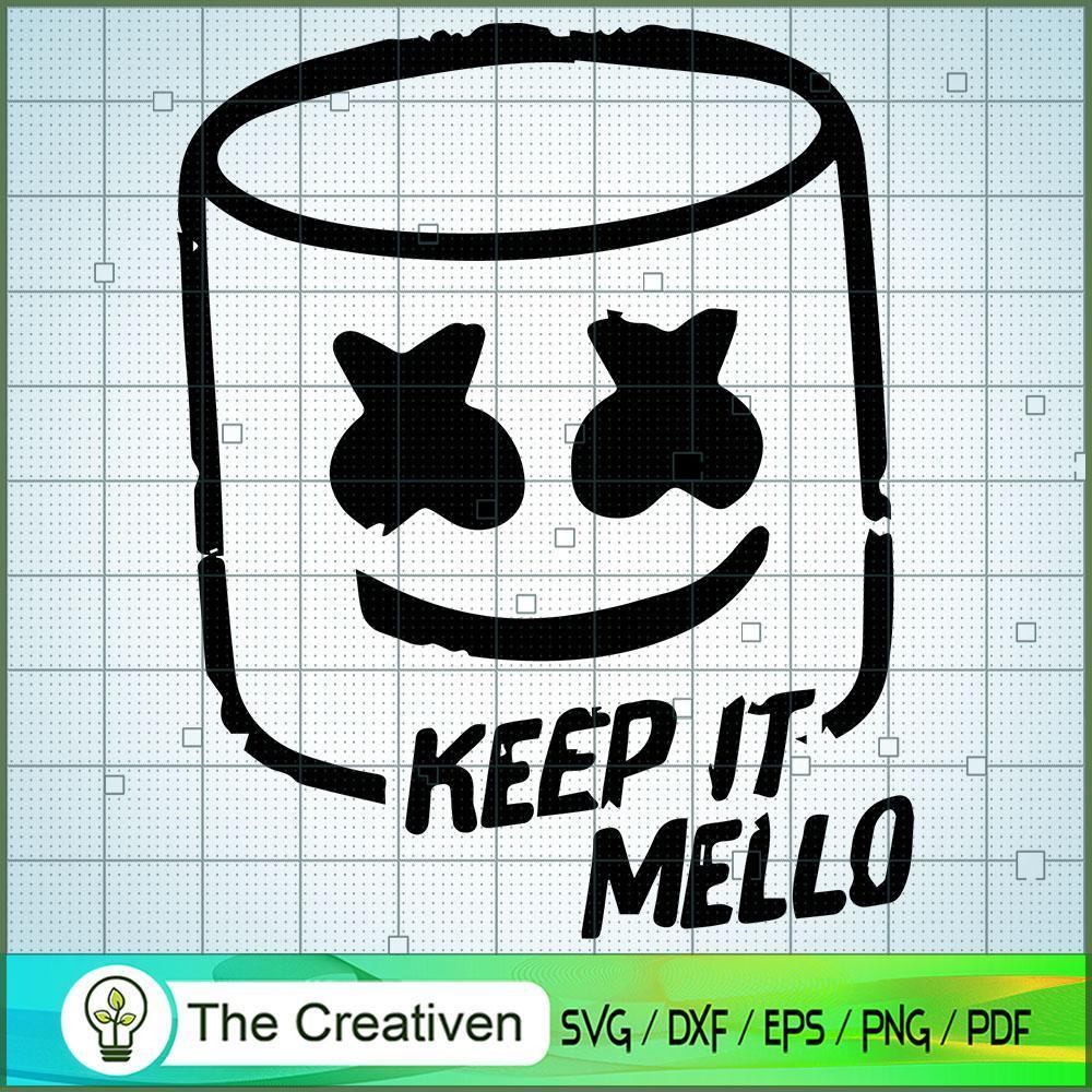 Keep It Melo Hat SVG, Marshmello SVG, DJ SVG, Producer SVG 1 DJ marshmello 10.svg copy