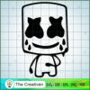 Cute Chibi Marshmello SVG Cut File for Cricut & Silhouette