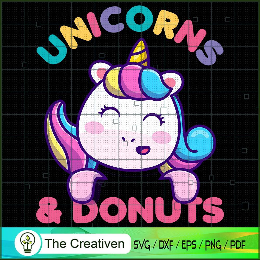Unicorns & Donut SVG, Unicorn Cute SVG, Unicorn SVG, Unicorn Quotes SVG 1 101 copy