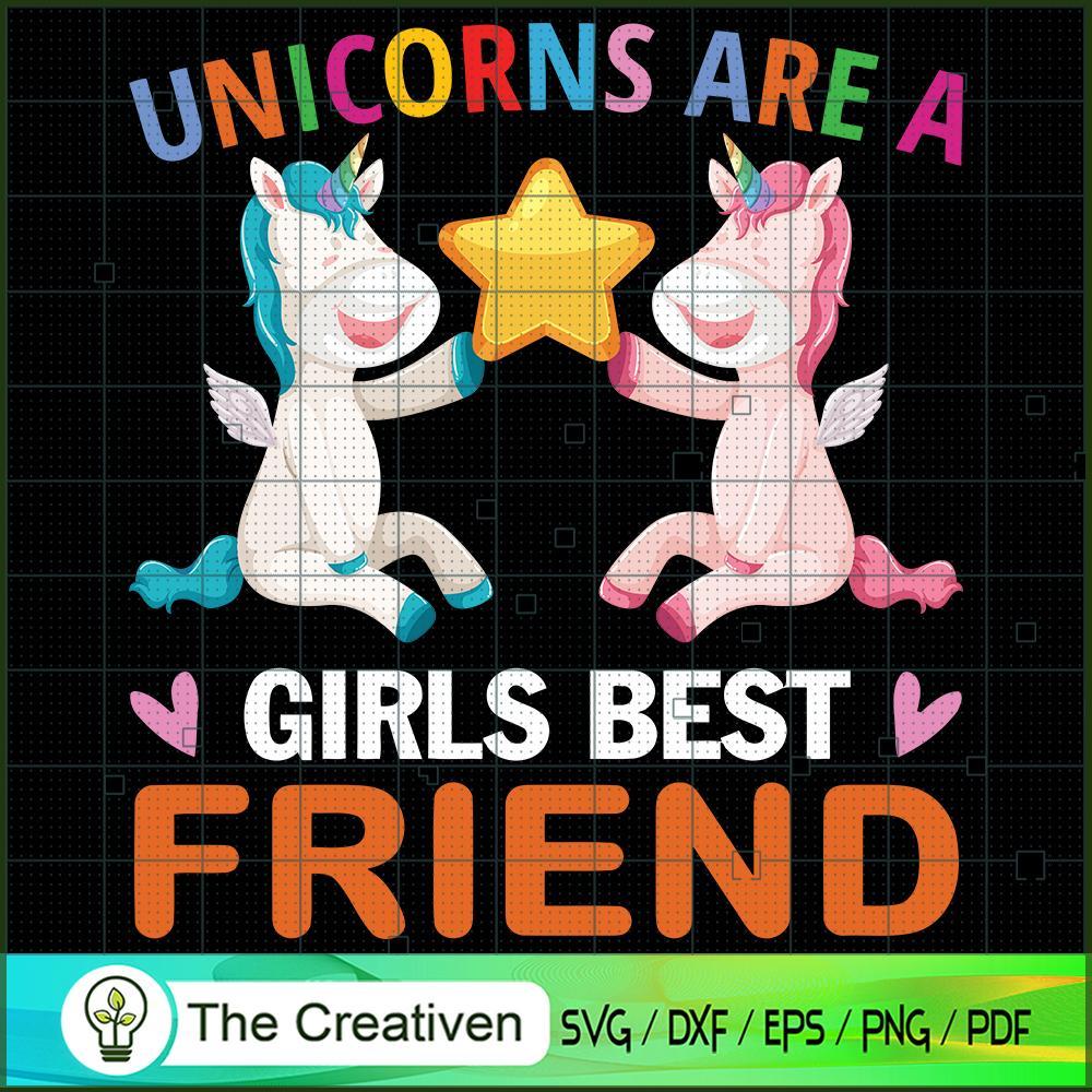 Unicorns Are A Girls Best Friend SVG Cut File for Cricut & Silhouette 1 Unicorns Are A Girls Best Friend SVG Cut File for Cricut & Silhouette