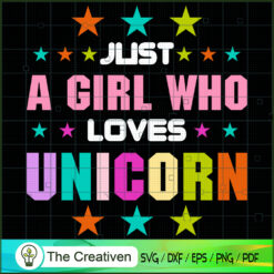 Just A Boy Who Lovers Unicor SVG Cut File for Cricut Design 26669