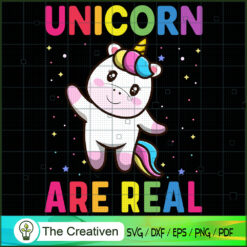 Unicorn Are Real SVG Cut File for Cricut & Silhouette