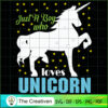 Just A Boy Who Lovers Unicor SVG Cut File for Cricut Design 26504 3 45 copy