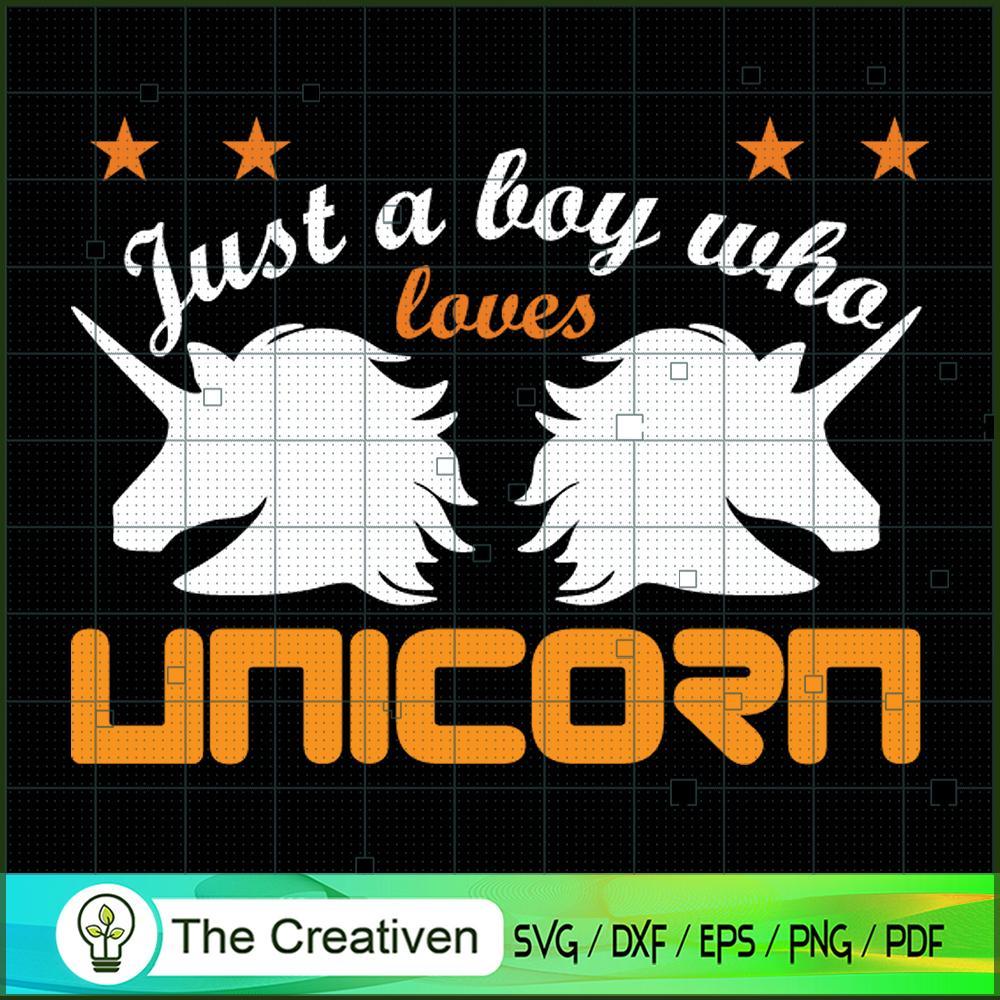 Just A Boy Who Lovers Unicor SVG Cut File for Cricut Design 26500 1 Just A Boy Who Lovers Unicor SVG Cut File for Cricut Design 26500