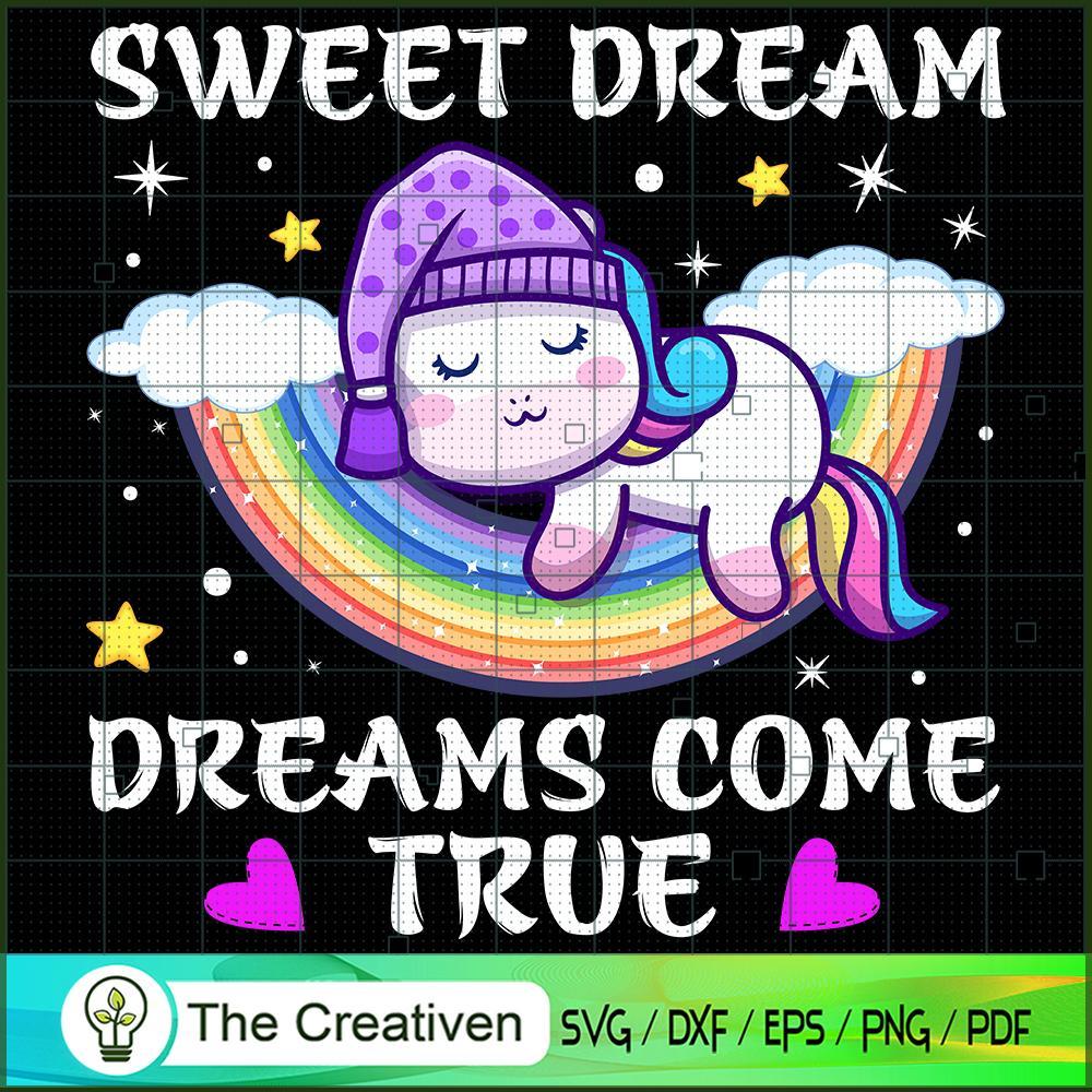 Sweet Dream Dreams Come True SVG Cut File for Cricut & Silhouette 1 Sweet Dream Dreams Come True SVG Cut File for Cricut & Silhouette