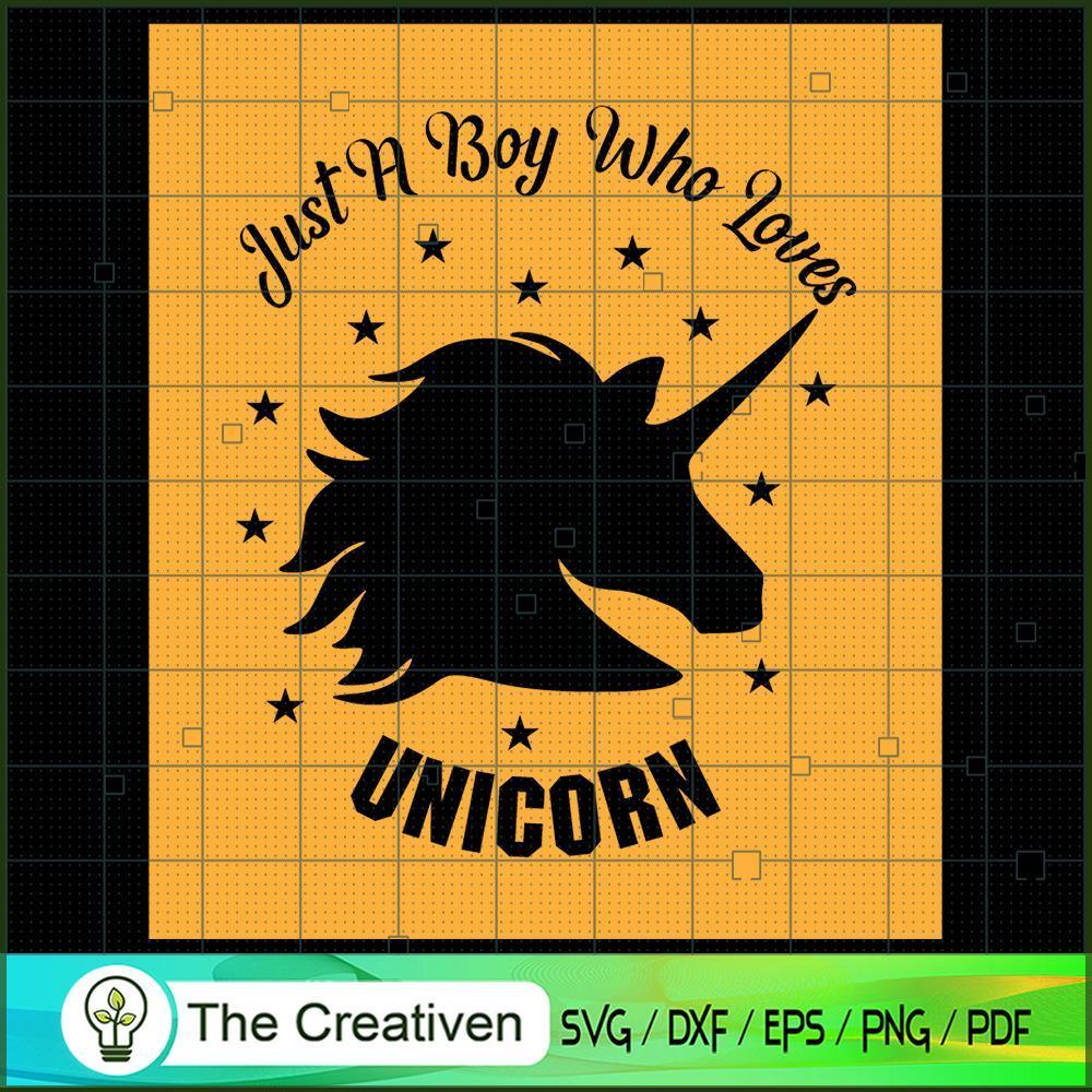 Just A Boy Who Lovers Unicor SVG Cut File for Cricut Design 26449 1 Just A Boy Who Lovers Unicor SVG Cut File for Cricut Design 26449