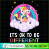 It's Ok To Be Different SVG Cut File for Cricut & Silhouette