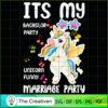 It's My Bachelor Party Unico SVG Cut File for Cricut 3 25 copy