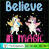 Believe In Magic Unicorn SVG, Unicorn Cute Digital File, Unicorn SVG