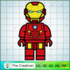 Iron Man Lego SVG Cut File for Cricut & Silhouette 3 Lego Iron Man 4 copy