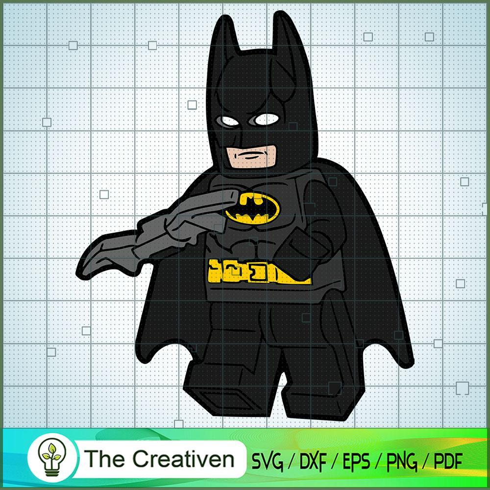 Bruce Wayne Lego SVG Cut File for Cricut & Silhouette 1 Bruce Wayne Lego SVG Cut File for Cricut & Silhouette