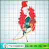 Merida Colorful Christmas Hat SVG, Disney Princess SVG, Christmas SVG 2 7 Merida copy