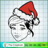 Cinderella Christmas Hat SVG, Disney Princess SVG, Christmas SVG