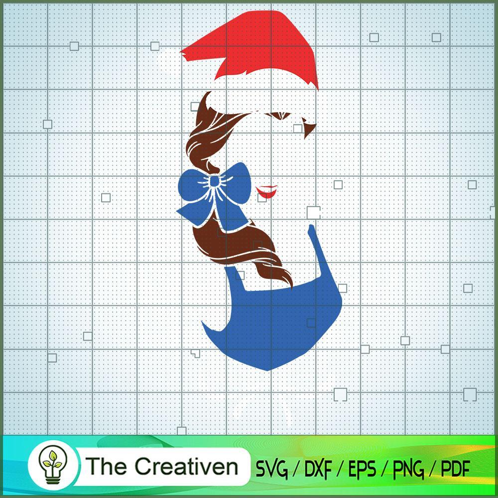 Belle Colorful SVG, Disney Princess SVG, Christmas SVG 1 4 Belle copy