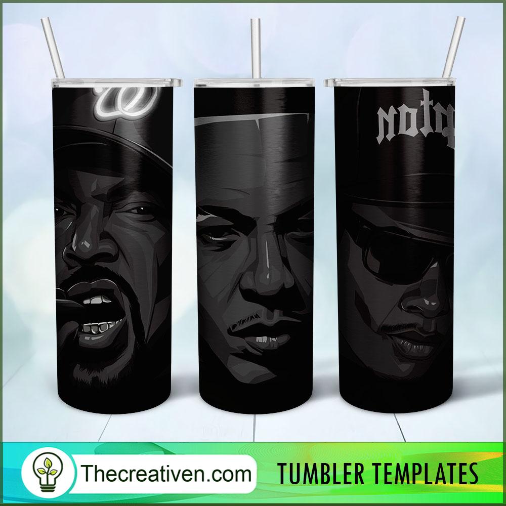 Three Rapper US Full Tumbler Wrap Tumbler Wrap – Digital Download 1 Three Rapper US Full Tumbler Wrap Tumbler Wrap – Digital Download