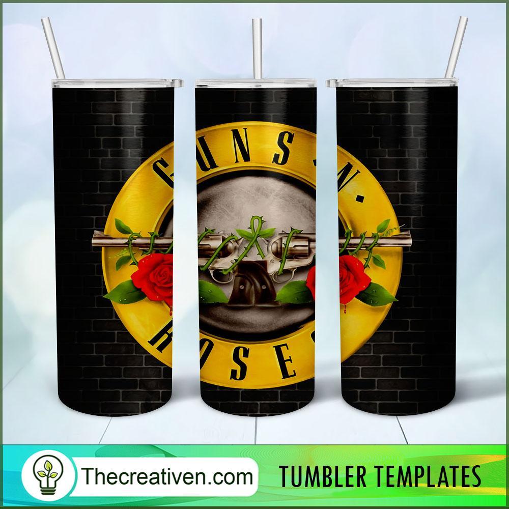 Guns Roses Full Tumbler Wrap Tumbler Wrap – Digital Download 1 Guns Roses Full Tumbler Wrap Tumbler Wrap – Digital Download