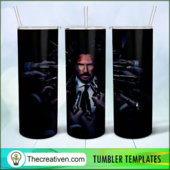 John Wick Full Tumbler Wrap Tumbler Wrap – Digital Download