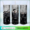 The Exoendables 2 Full Tumbler Wrap Tumbler Wrap – Digital Download