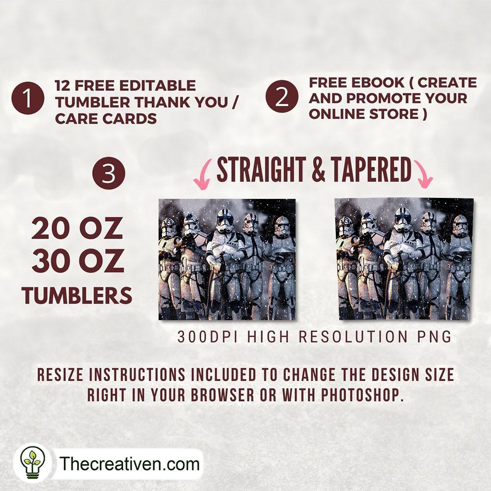 Stormtrooper Squad Full Tumbler Wrap Tumbler Wrap – Digital Download 2 Stormtrooper Squad Full Tumbler Wrap Tumbler Wrap – Digital Download - Image 2