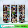 Dragon Ball Eyes Full Tumbler Wrap Tumbler Wrap – Digital Download