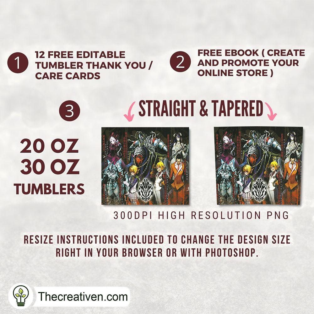 Overlord Squad Full Tumbler Wrap Tumbler Wrap – Digital Download 2 Overlord Squad Full Tumbler Wrap Tumbler Wrap – Digital Download - Image 2