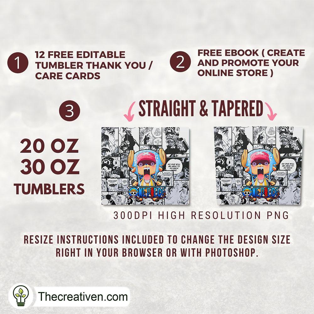 Tony Tony Chopper One Piece Fu Tumbler Wrap Download 2 Tony Tony Chopper One Piece Fu Tumbler Wrap Download - Image 2