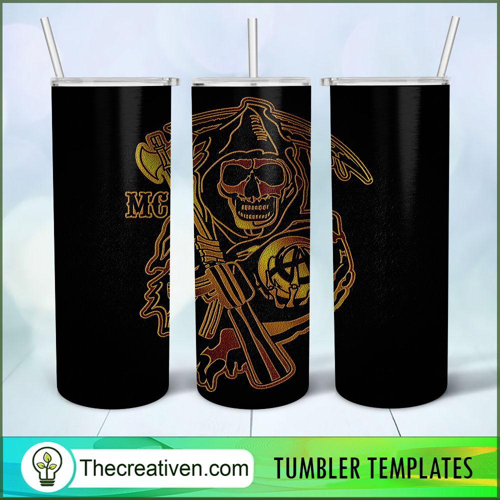Sons of Anarchy Full Tumbler Wrap Tumbler Wrap – Digital Download 1 Sons of Anarchy Full Tumbler Wrap Tumbler Wrap – Digital Download