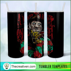 Freddy Krueger Horror Full Tum Tumbler Wrap Download