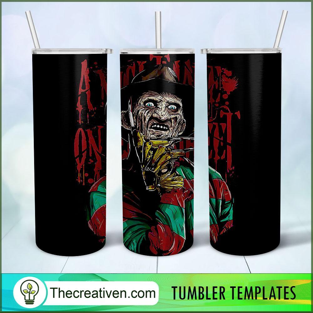 Freddy Krueger Horror Full Tum Tumbler Wrap Download 1 Freddy Krueger Horror Full Tum Tumbler Wrap Download
