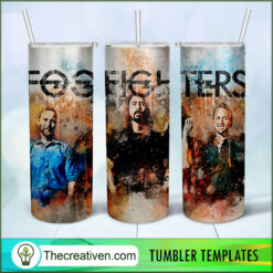 Foo Fighters Music Band Full T Tumbler Wrap Download