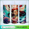 Little Mermaid Full Tumbler Wrap Tumbler Wrap – Digital Download