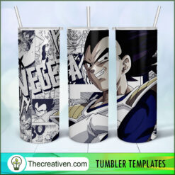 Vegeta Dragon Ball Story Full  Tumbler Wrap Download