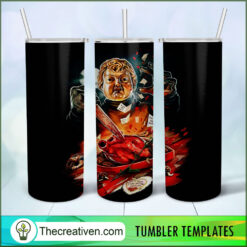 Horror Chucky Halloween Full T Tumbler Wrap Download